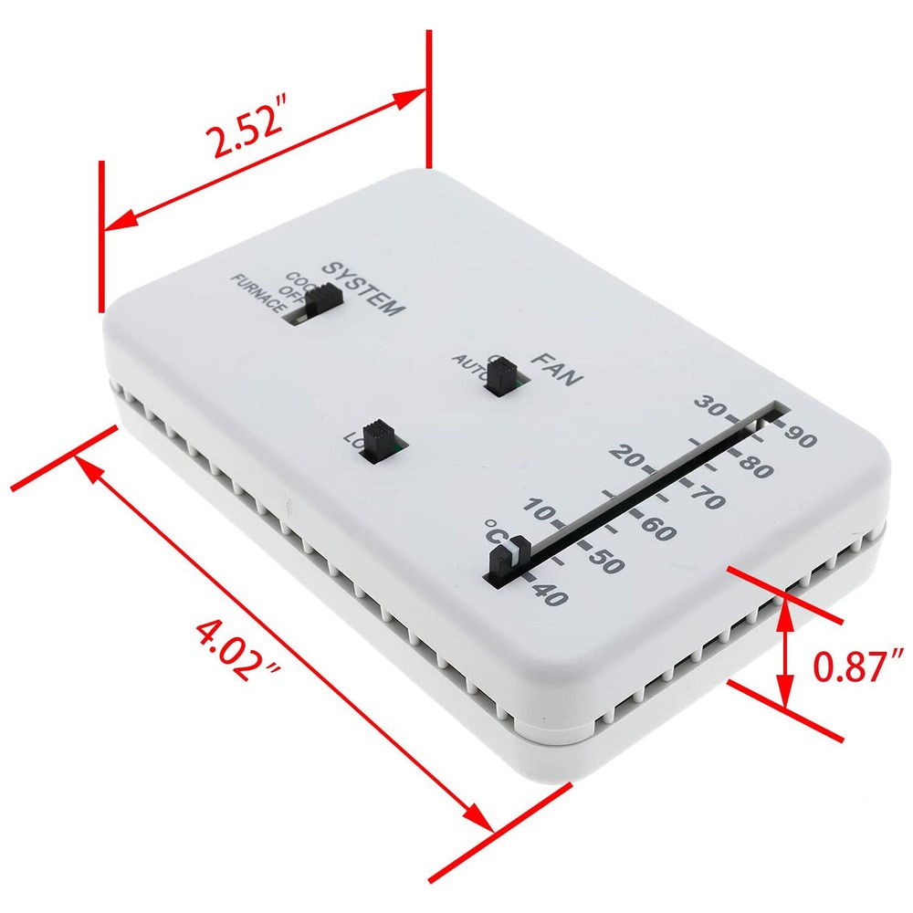 RV Thermostat 3106995.032 Replacement for DOMETIC,Only for Heat/Cool Camper