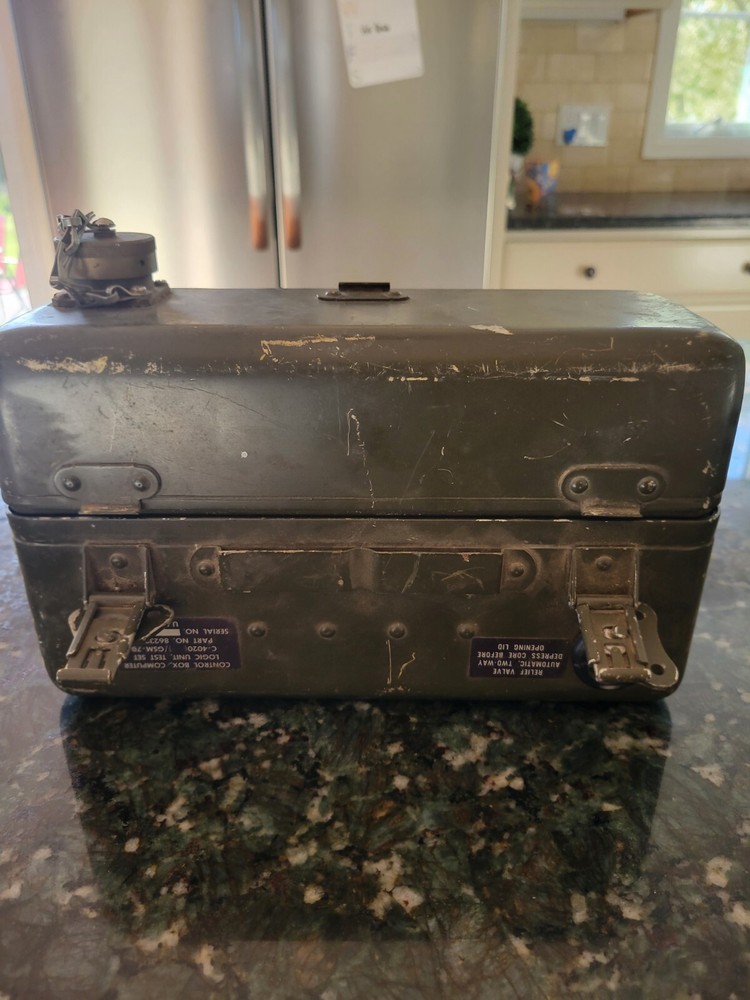 Military Control Box Computer Logic Unit Test Set C 4020 Gsm 70 Box