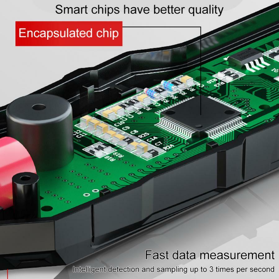 Mini Digital Multimeter Smart LCD Voltage Detector Tester DC AC Voltage Ohm
