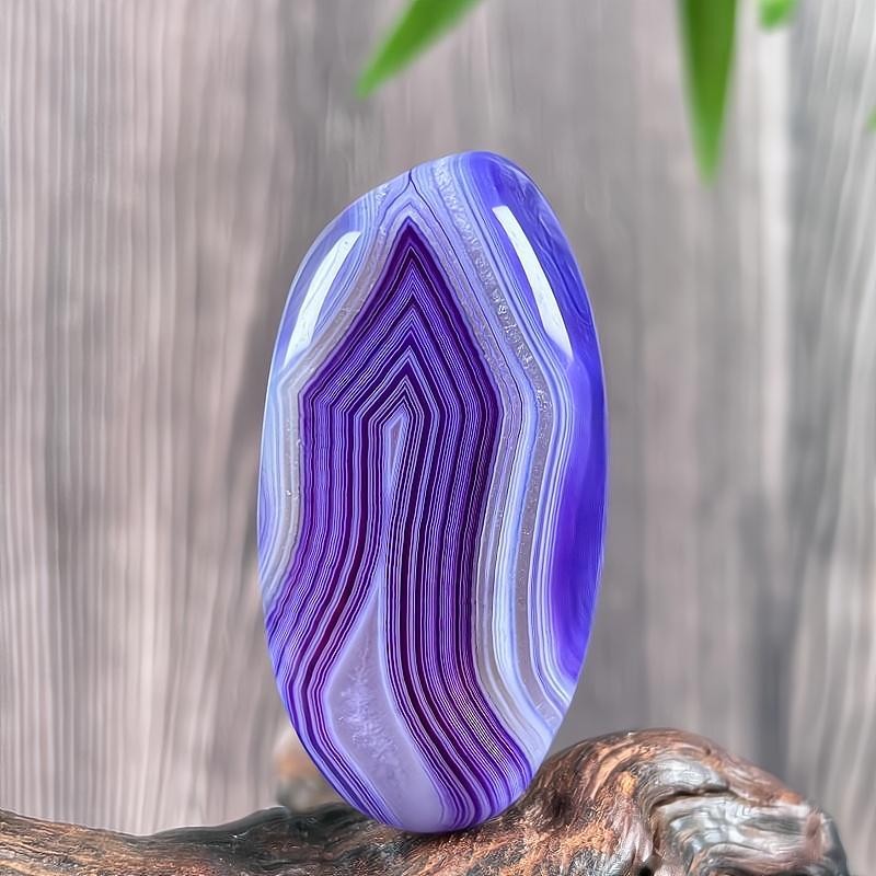 TOP Polished China Inner Mongolia Gobi Eye Agate Specimen