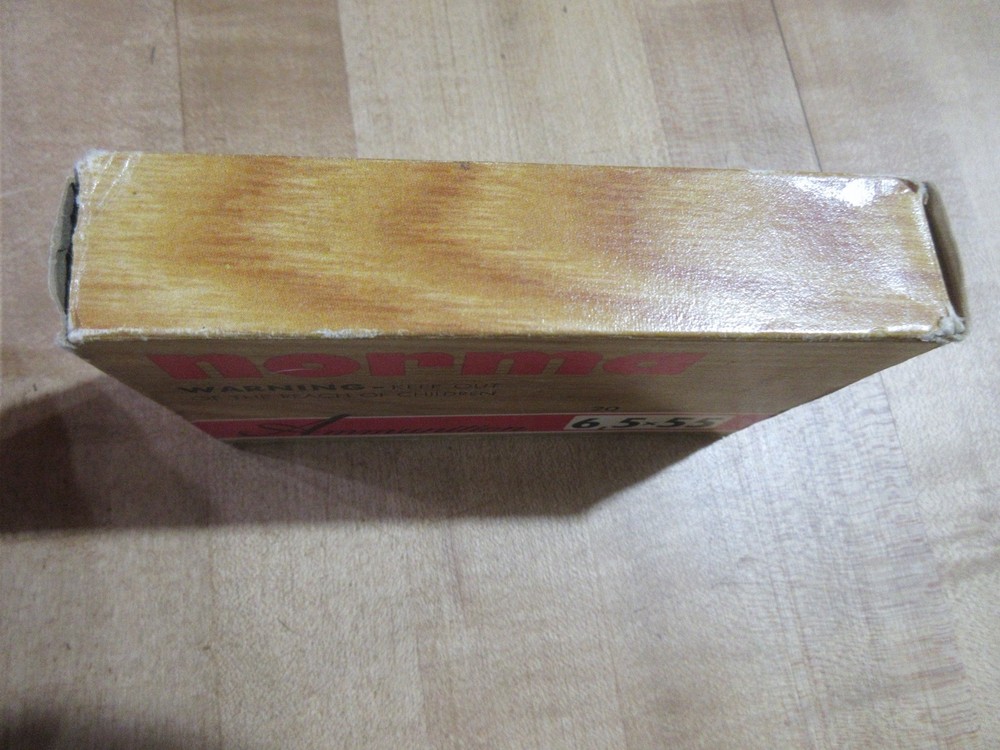 Empty Ammo Box Norma 6.5 x 55 with insert (dl)