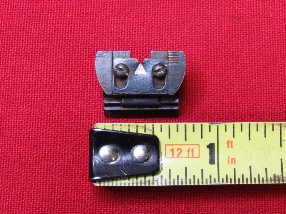 Browning Rifle Rear Fold Down Sight