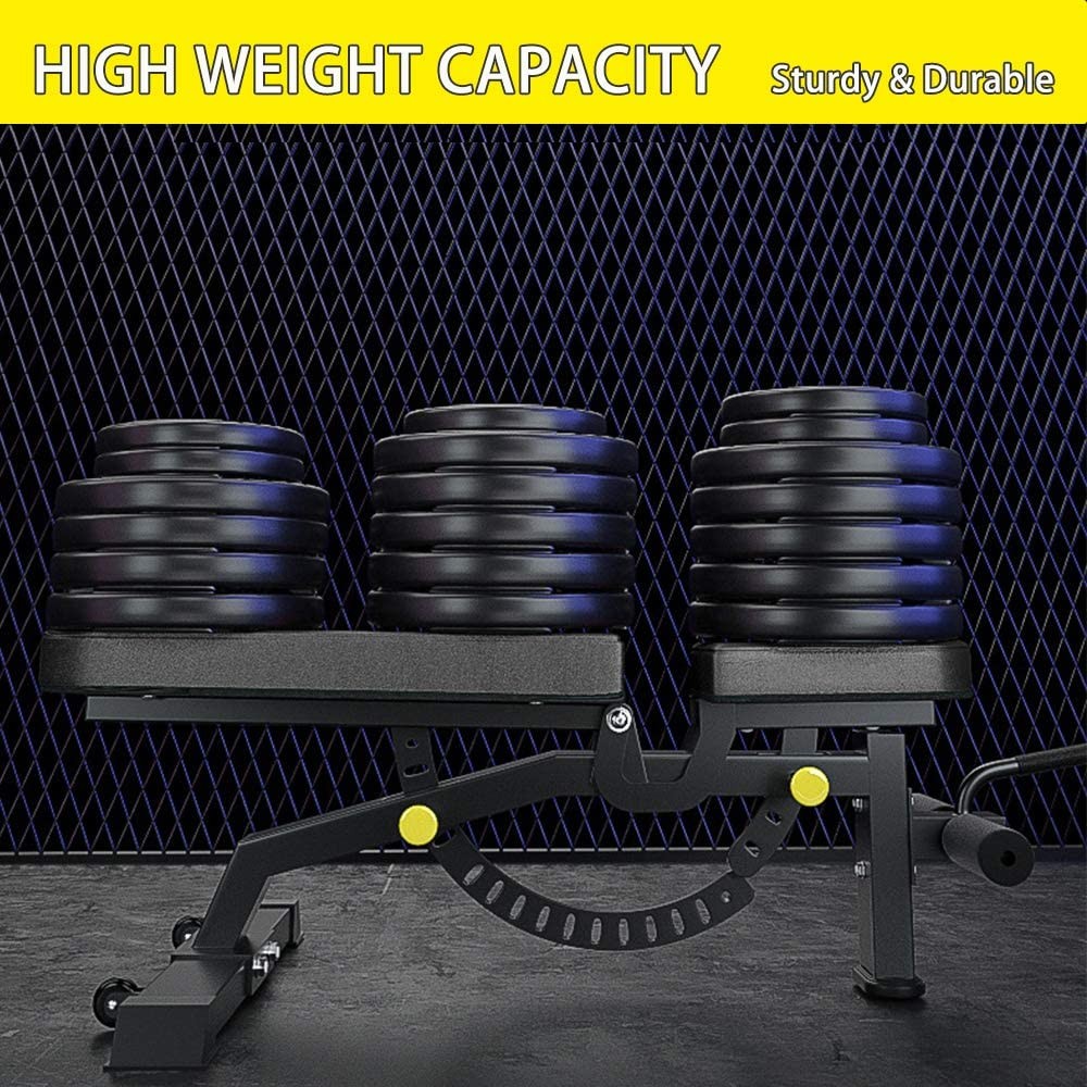 Adjustable Foldable Weight Bench for Full Body Strength Training at Home
