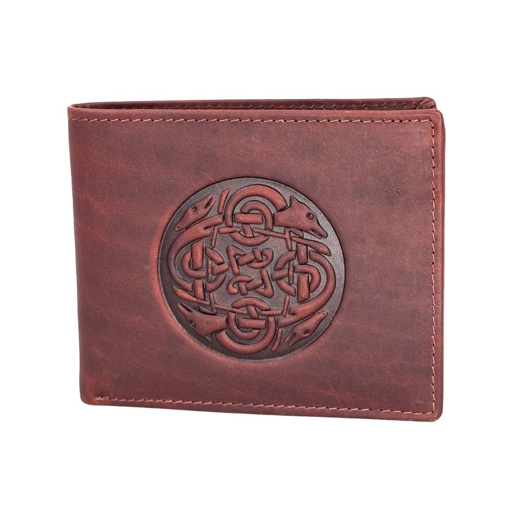 Lee River Cuchulainn Bi-Fold Leather Wallet