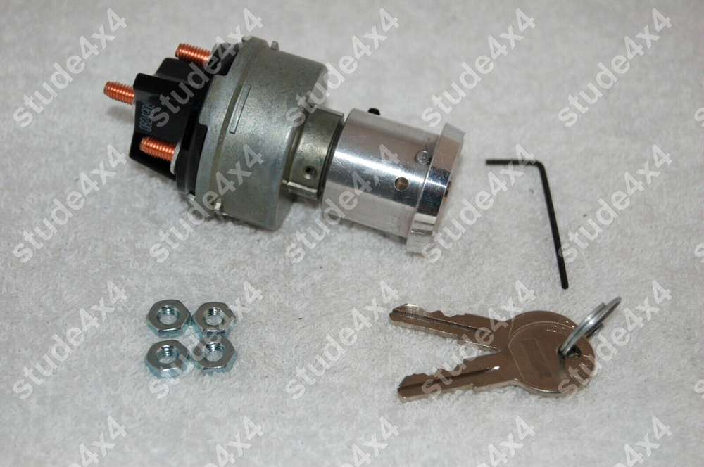 STUDEBAKER IGNITION SWITCH WITH KEYS NON-ORIGINAL TYPE 1955-66 # 800840
