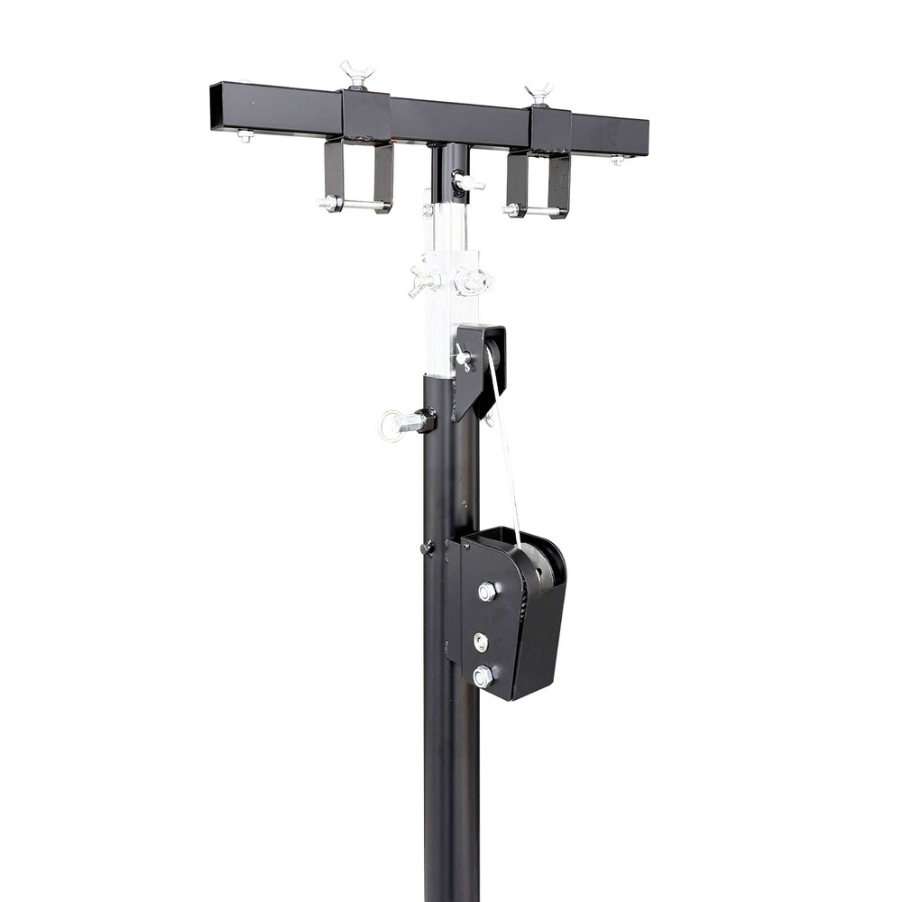 2Pcs 5.9-13Ft Foldable Hand Crank Short Rod Pole Support Truss Stage Bracket