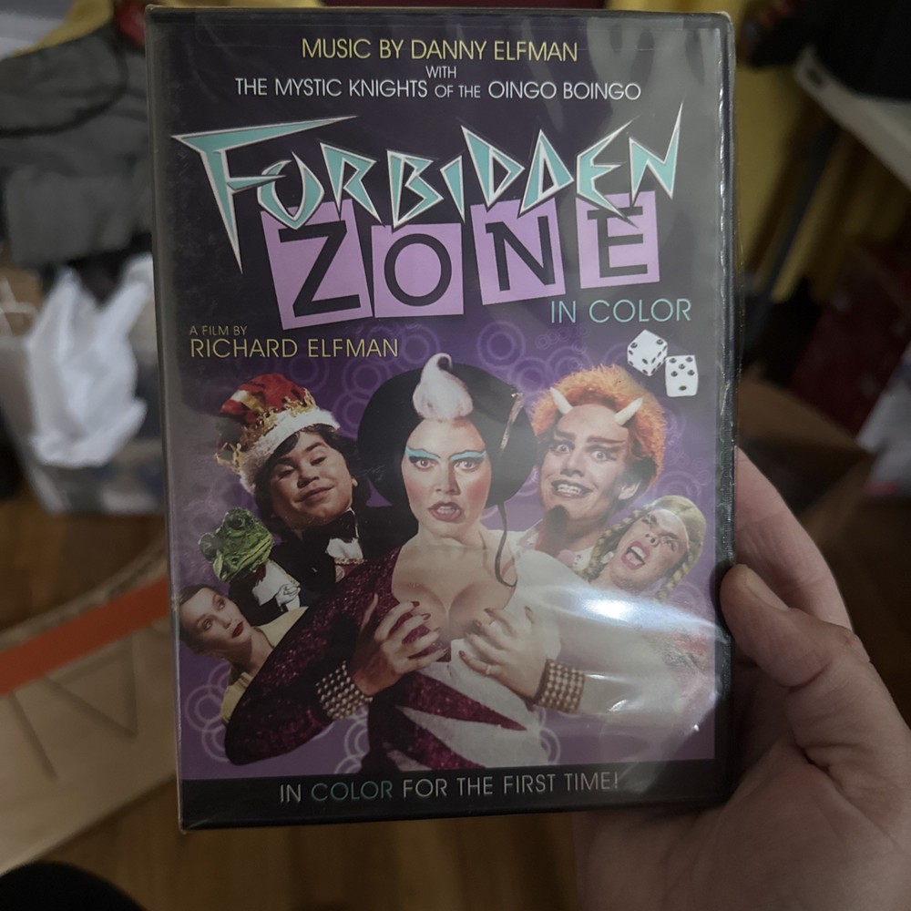 Forbidden Zone (DVD, 2008) NEW UNOPENED