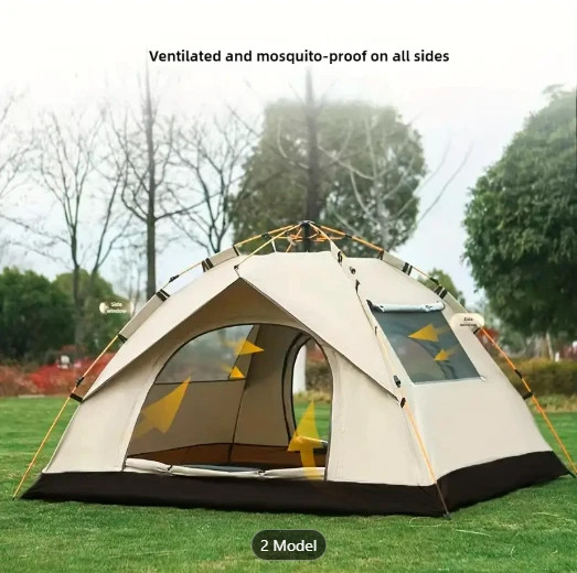 Automatic Instant Outdoor Camping Tent Camping Tent, Quick Setup Zipper Closure