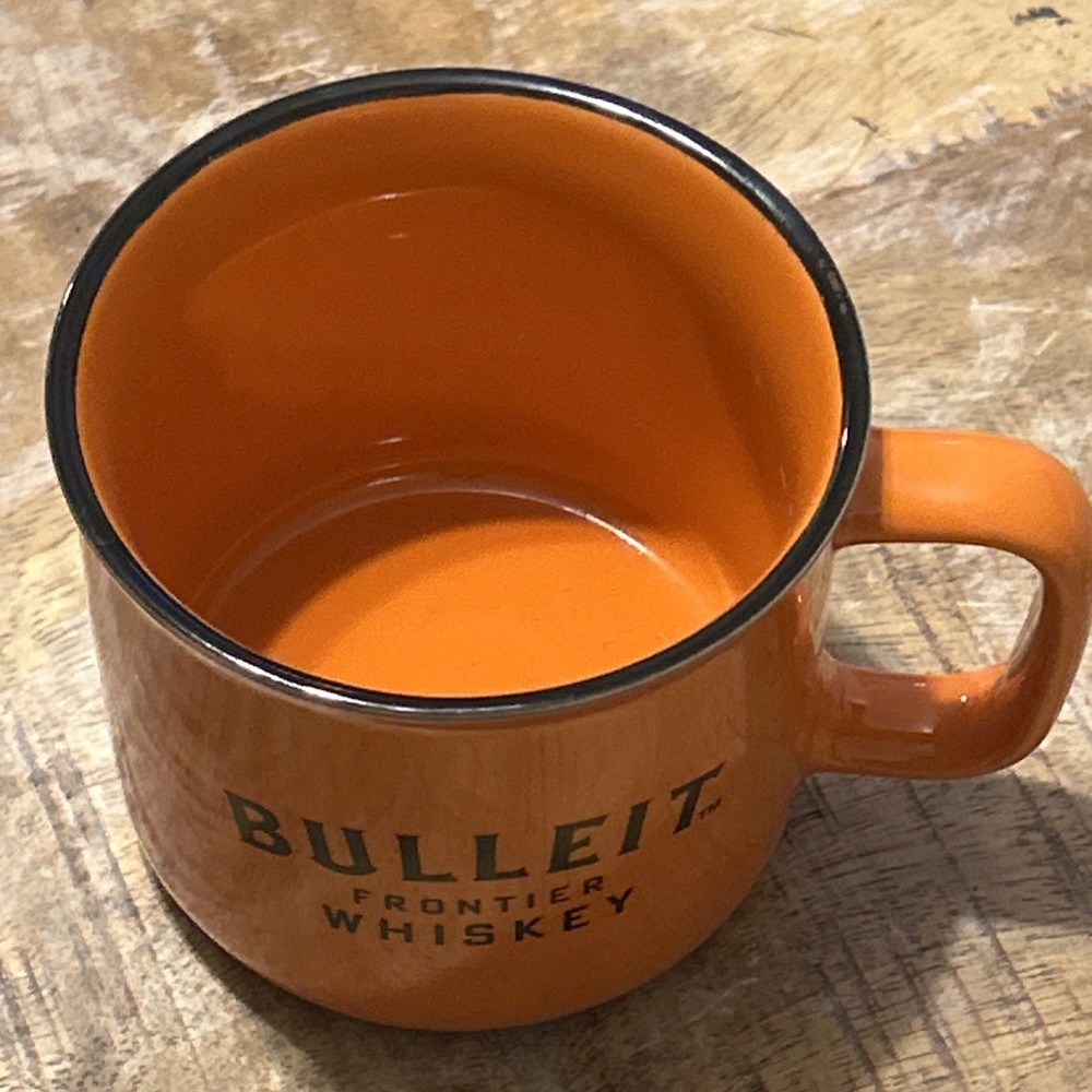 Bulleit Bourbon Frontier Whiskey Ceramic 8 Oz Coffee Mug