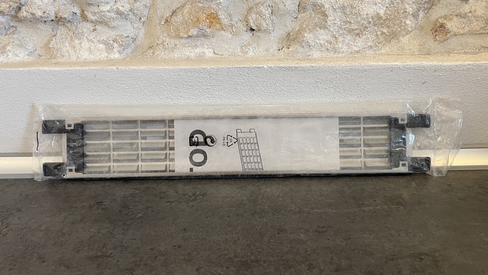 IKEA METHOD 302.214.58 43x9.5 cm Rectangular Ventilation Grille