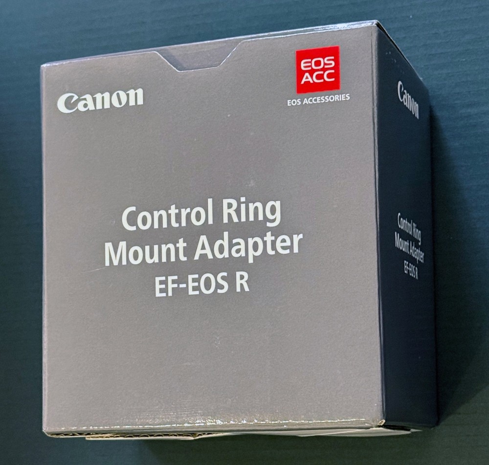 Canon Control Ring Mount Adapter EF-EOS R NEW IN BOX