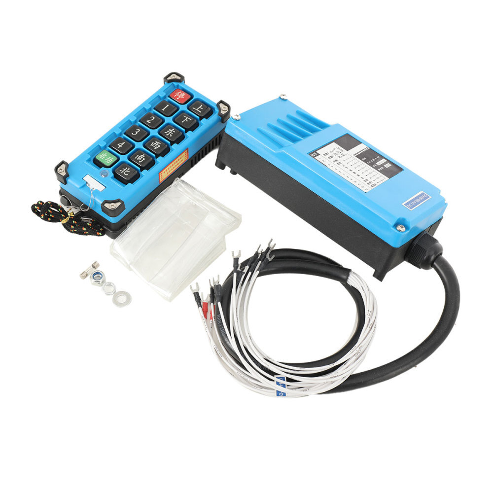 12V Industrial Remote Control Wireless for Transmitter + Receiver Hoist Crane US