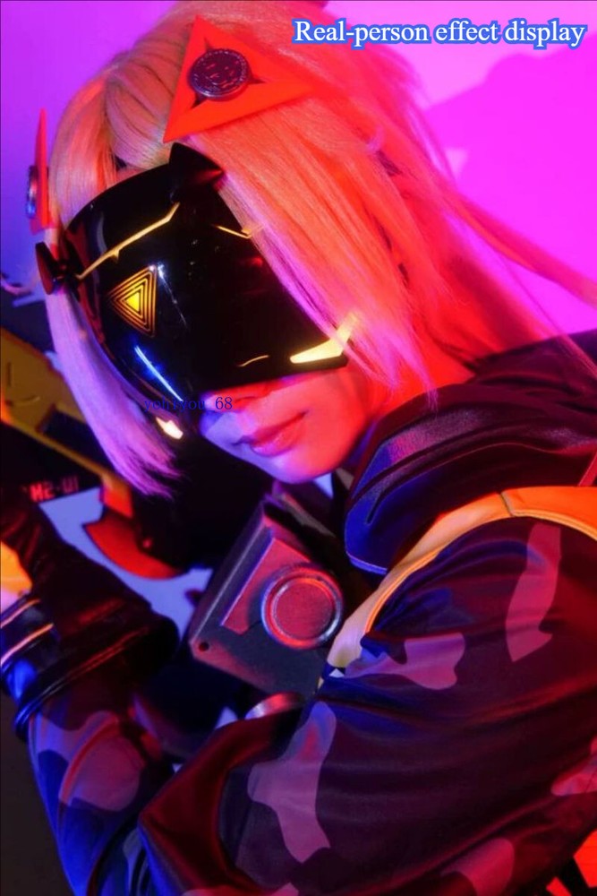 Zenless Zone Zero Trigger Half-face Mask Eye Patch Cosplay Performance Luminous