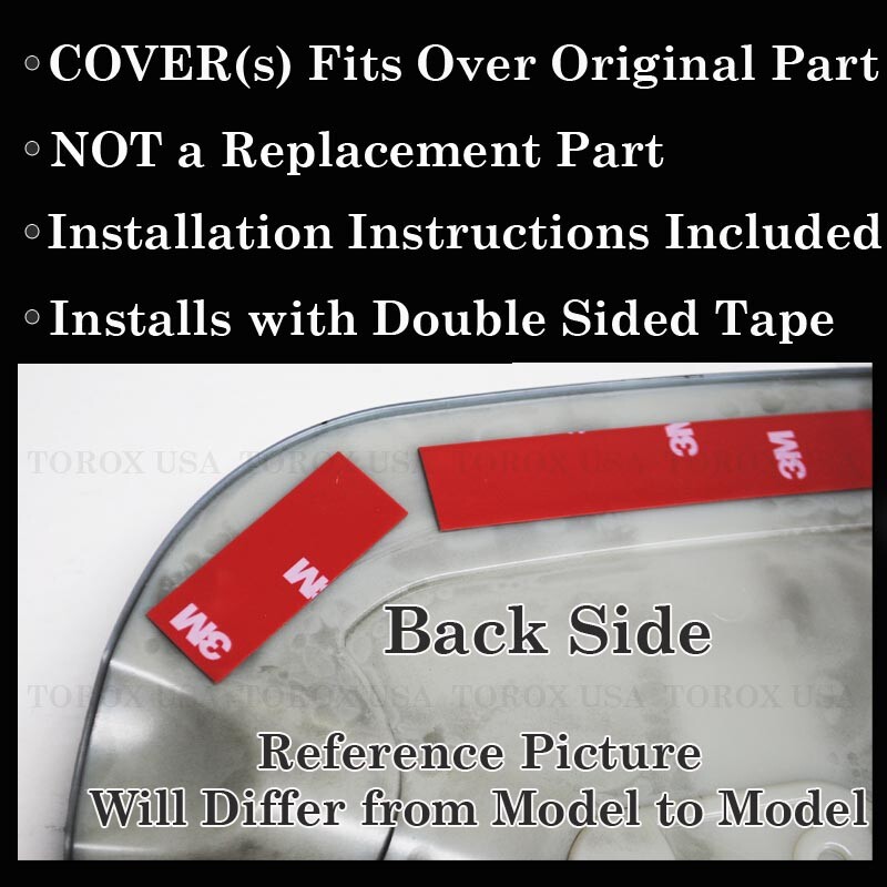 2014-2018 Chevy Silverado Door Handle COVERS+Mirrors WA636R SWITCHBLADE SILVER