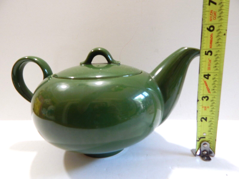 Green Ceramic Coffee Teapot w/ lid