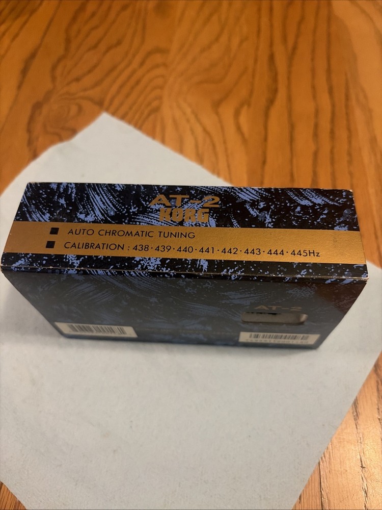KORG AT-2 Auto Chromatic Tuner with Original Packaging