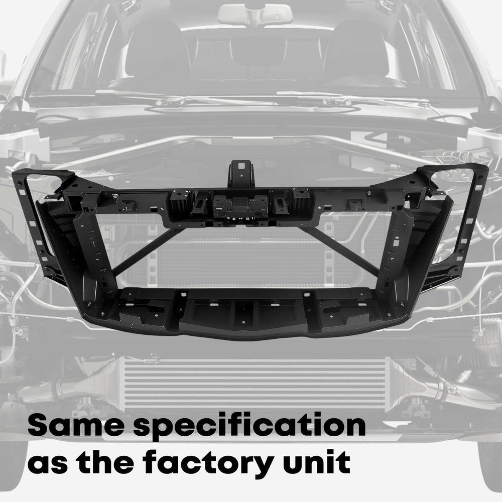Escalade ESV 2015-2020 Header Panel Radiator Core Support Assembly Plastic Steel