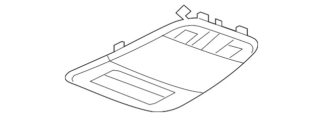Genuine GM Overhead Console 20959389
