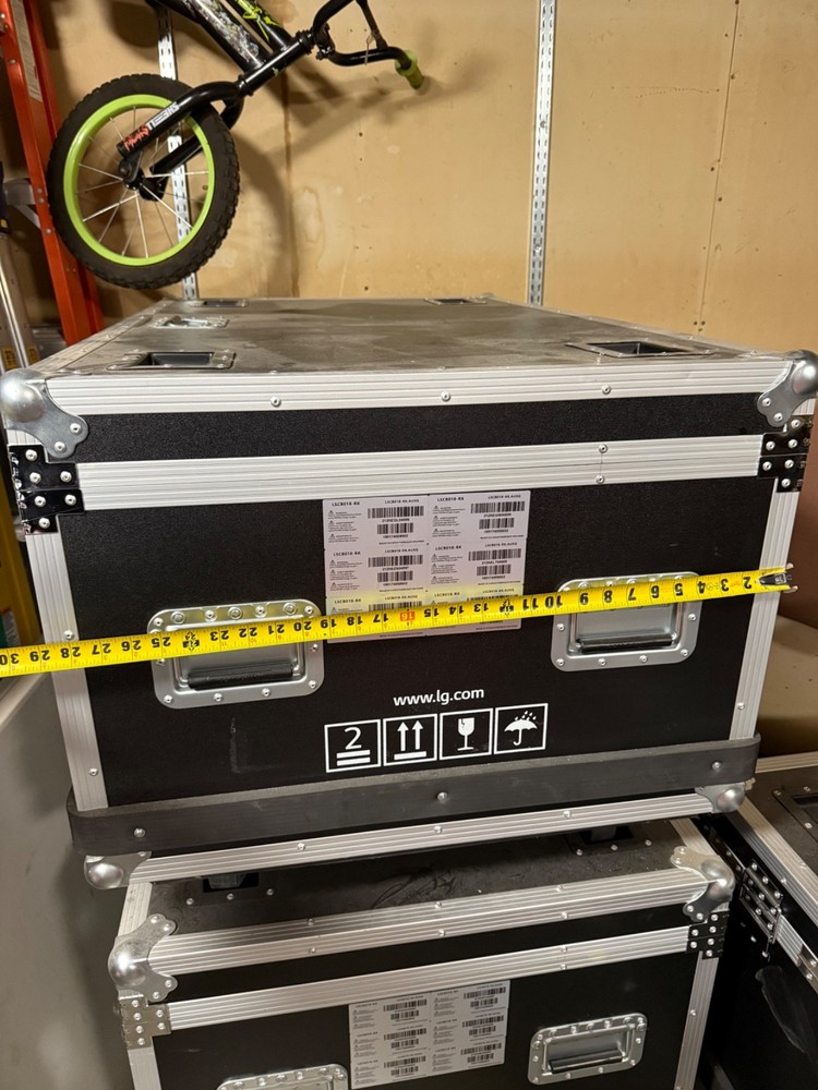 LG ATA Utility Road Case with Casters/Wheels