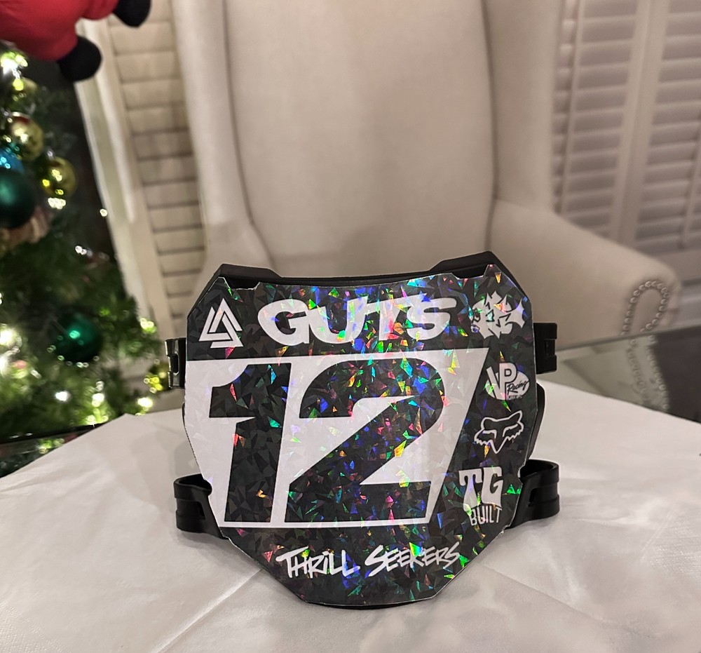 ODI Plate Sticker Decal (CUSTOMIZABLE CHECK DESCRIPTION)