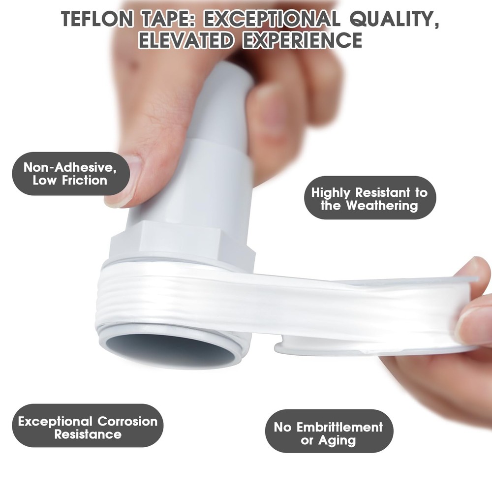Universal Combo Pool Hose Adapter 3 pack-combo hose adapter, White-3