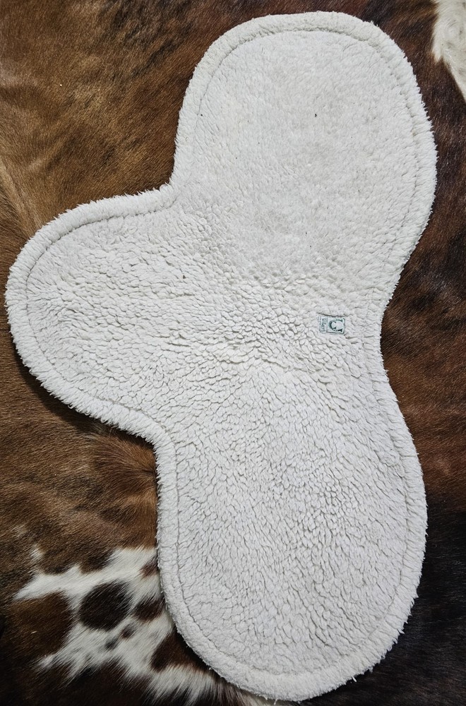 White Wilker's Custom Show Saddle Pad
