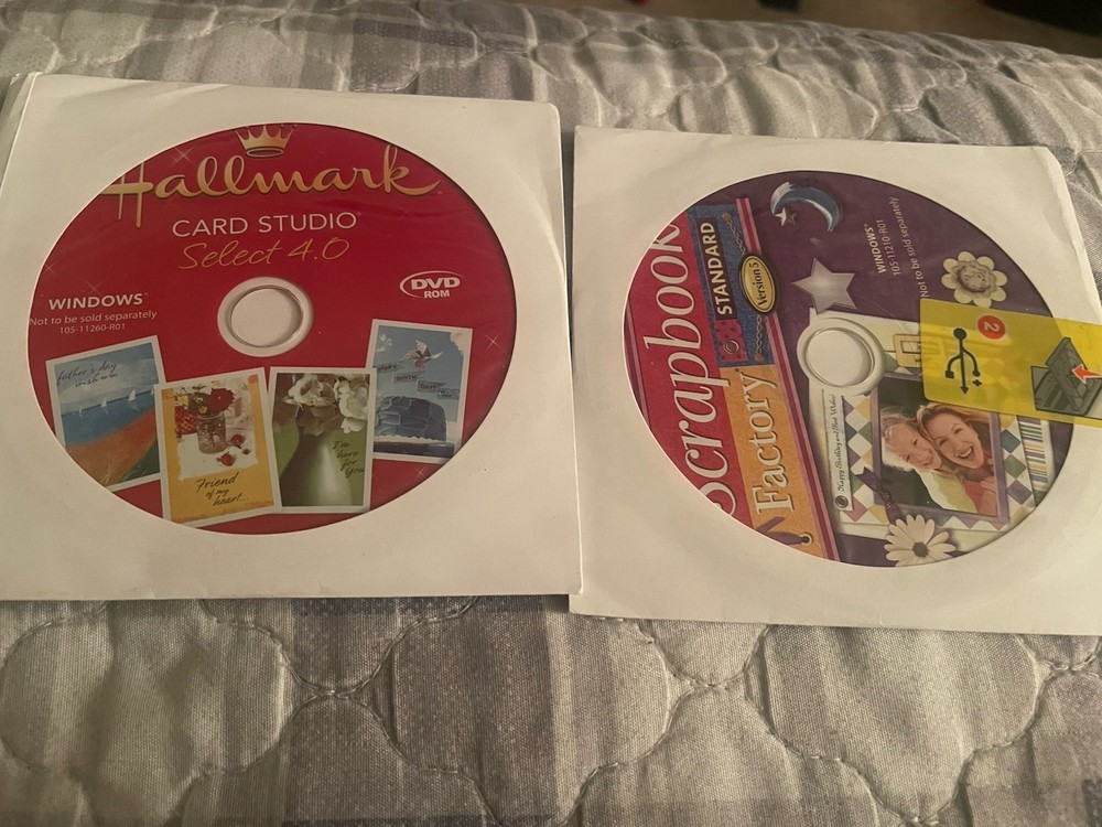 Hallmark Card Studio Select 4.0 + Scrapbook Factory Standard Version 5