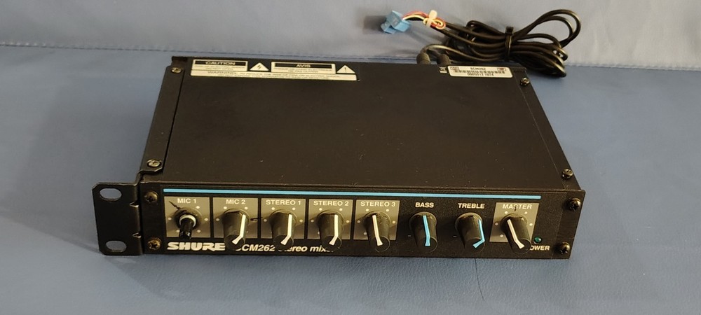 Shure SCM262 Stereo Microphone Mixer