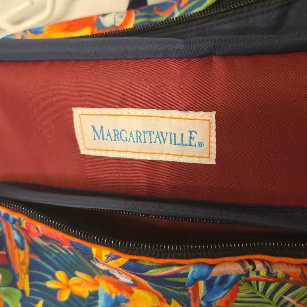 Margaritaville Backpack Red Blue Parrot Limited