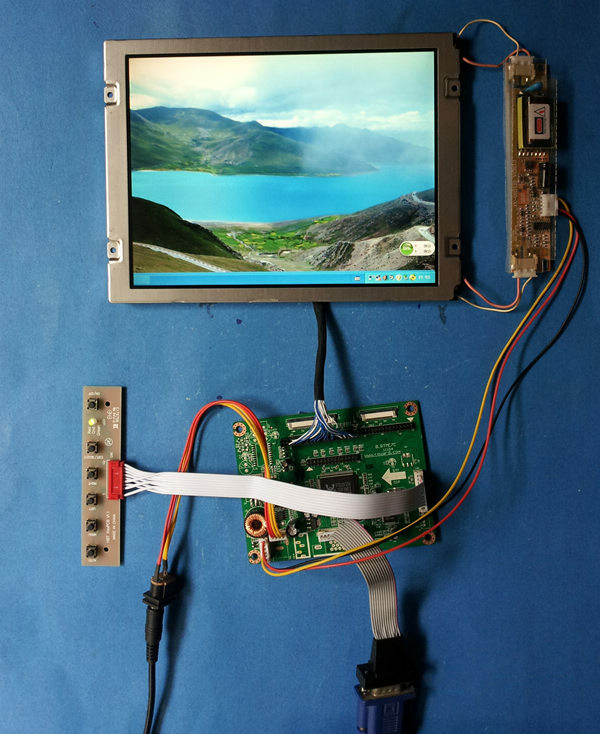 VGA Controller Board for 8.4inch 640x480 CCFL Backlight LCD Screen AA084VC03