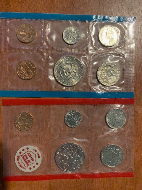 1972 Uncirculated mint set