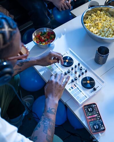 Hercules DJControl Mix Ultra 2-Channel Compact Mobile DJ Controller