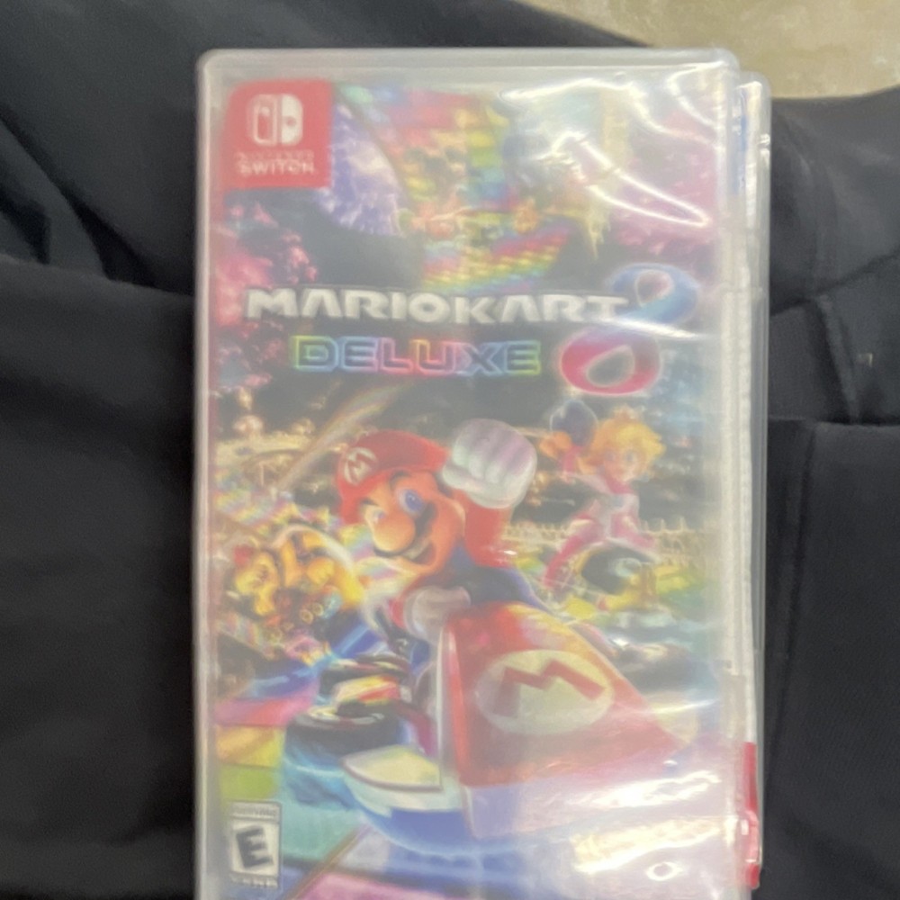 Nintendo Switch Console Bundle with Dock, Joy-Con, Rock Candy Controllers, Games