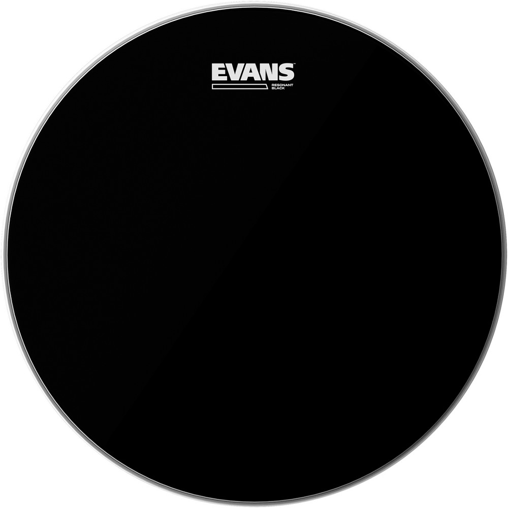 Evans Resonant Black Tom Drumhead 16 in.
