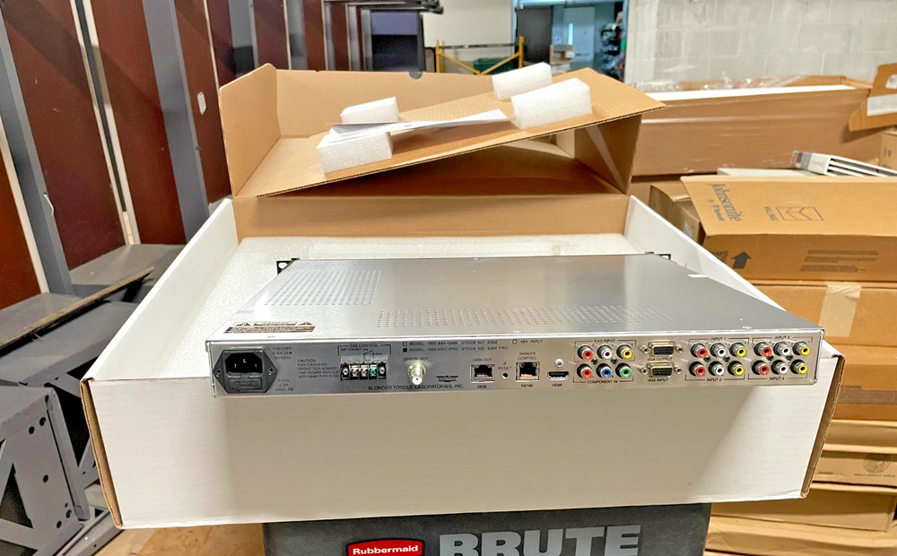 Blonder Tongue HDE-HVC-PRO Professional Series MPEG-2 HD/SD Encoder