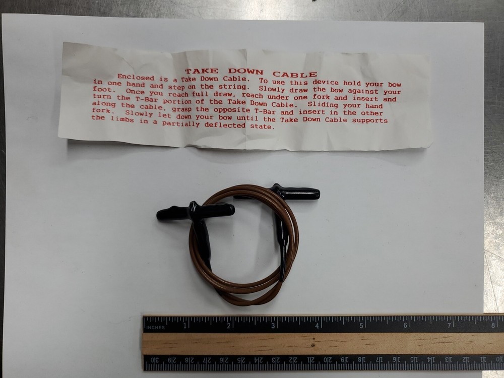 34" Take Down Cable for Bow Archery Tool New