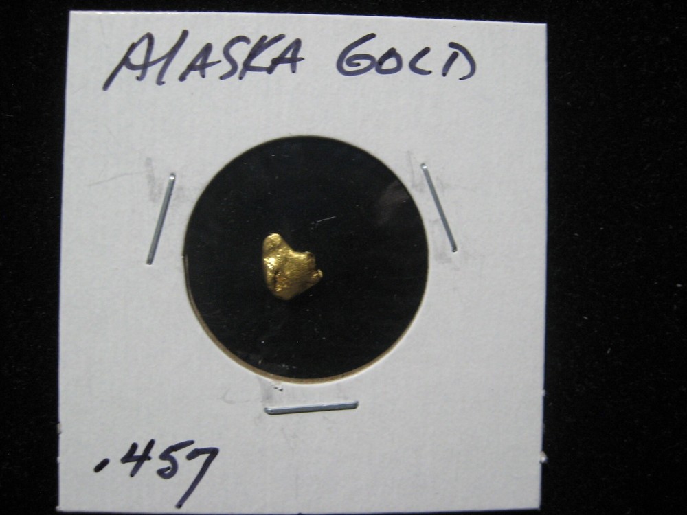 ALASKA GOLD NUGGETS  .457 GRAM