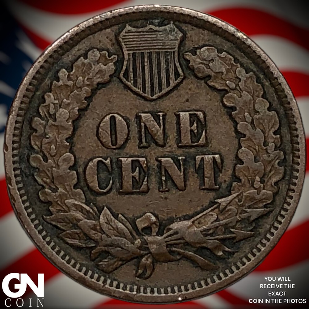 1901 Indian Head Cent Penny X0780