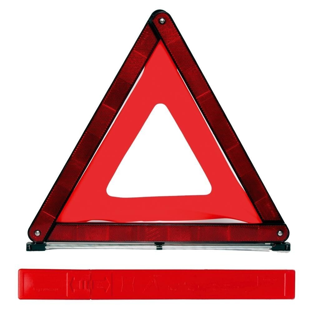Emergency Triangle Car Approved + Reflective Vest Safety Kit