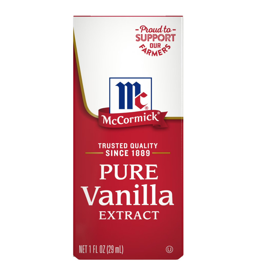 McCormick Pure Vanilla Extract, 1.0 fl oz Box