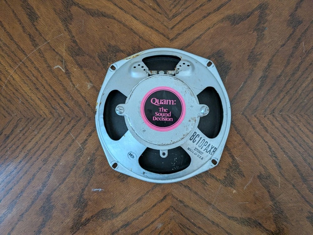 Vintage Quam 8C10 PAXB 8" Speaker