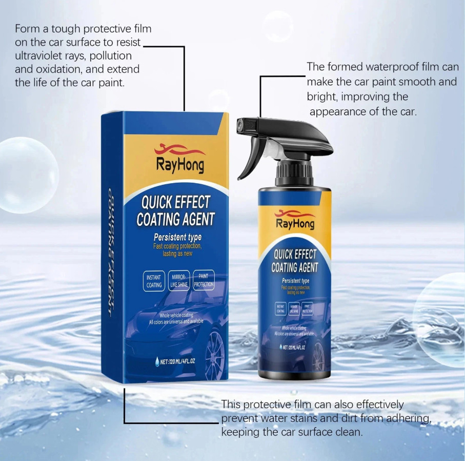 120ml RAYHONG Quick-acting Coating Spray Car Nano-ceramic Coating Agent