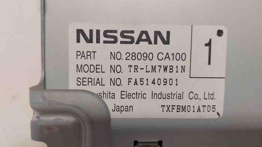 05 NISSAN MURANO Dash Display Screen W/o Navigation System