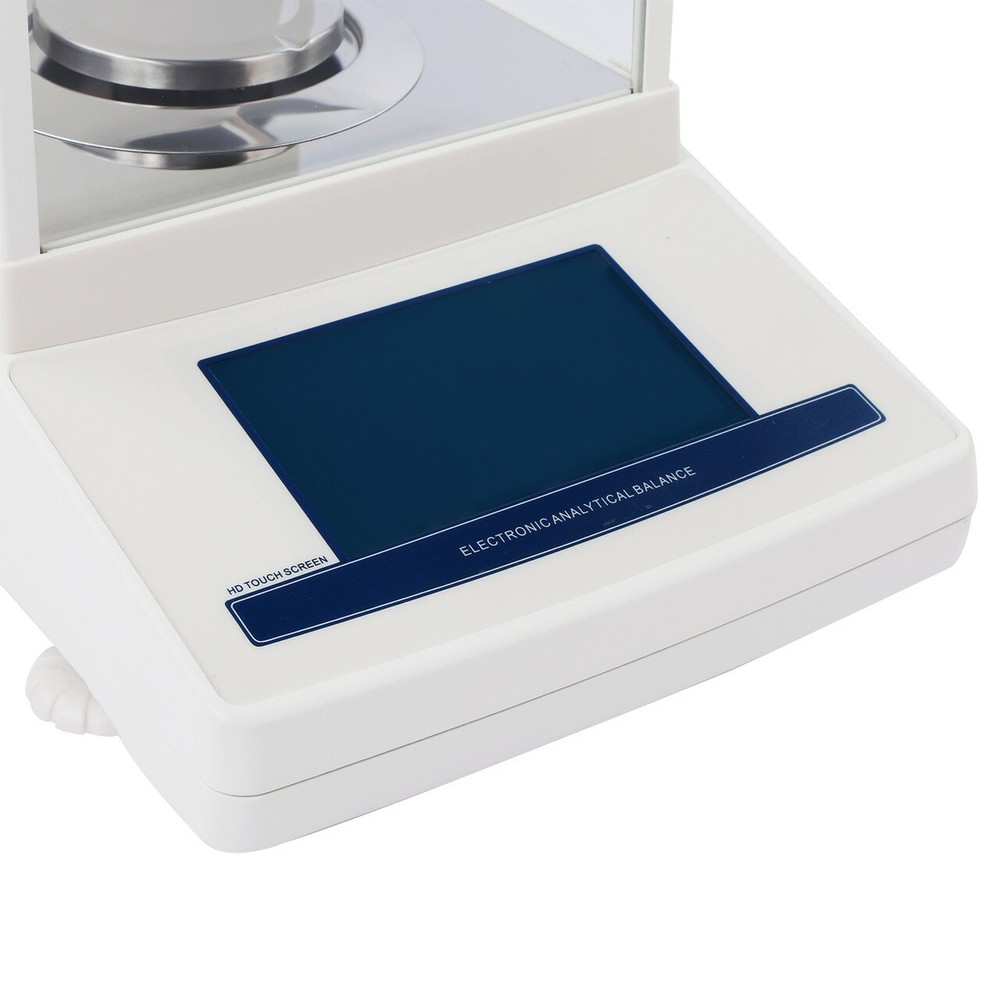 U.S. Solid Analytical Balance 220 x 0.0001 g 0.1mg Lab Scale With Touch Screen
