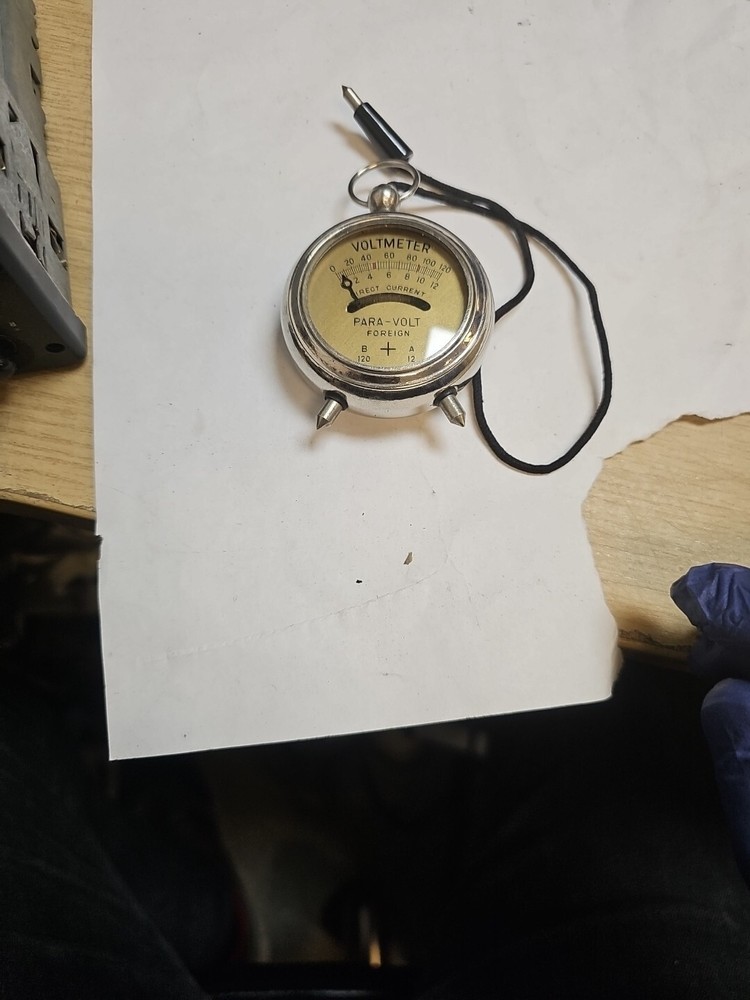 Para Volt Paravolt Voltmeter