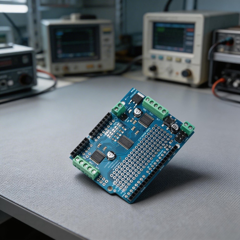 Programmable Motor Control Shield For for Arduino Using Standard I2C Protocol