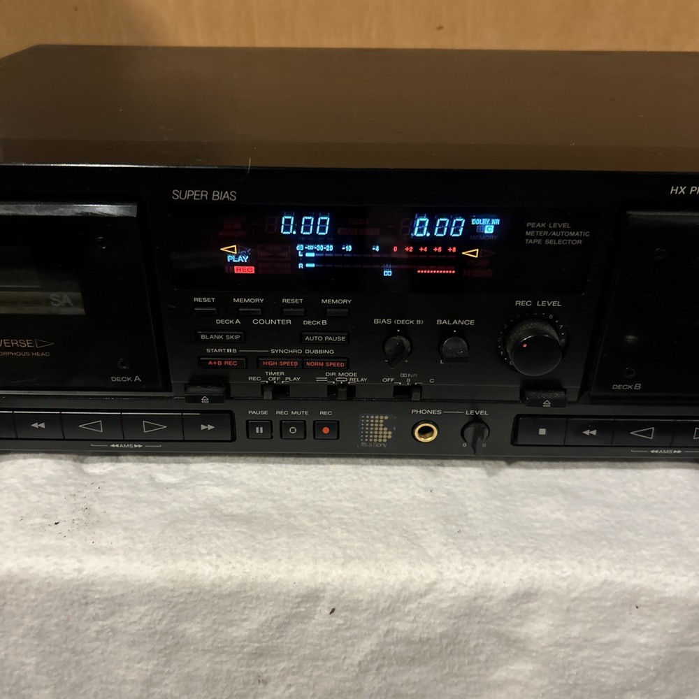 Sony HX Pro Stereo Cassette Deck TC-WR87ES