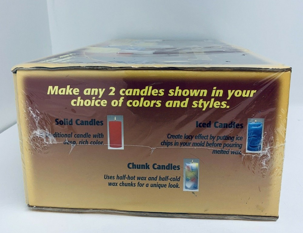 Yaley Candlemaking Made Easy Candle Making Kit New 3 Colors Vanilla Sent