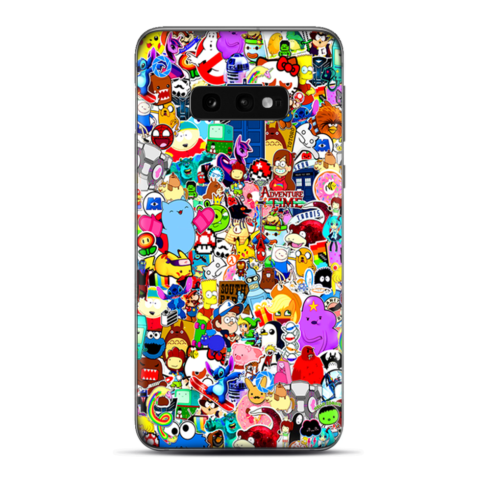 Skins Decal wrap for Samsung Galaxy S10e - Sticker collage