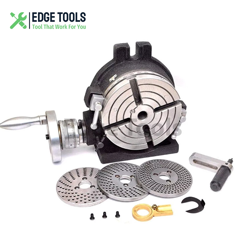 6" Precision Rotary Table Horizontal Vertical & Index plate set dividing plate